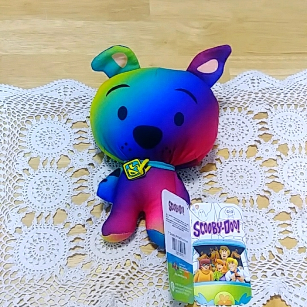Scooby-Doo Chibi Plush Stuffed Animal Toy, Gradient Collection